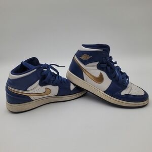 Nike Air Jordan 1 Retro High TD 'Gold Medal' (2016) Sz 7Y (705300-406) Shoes